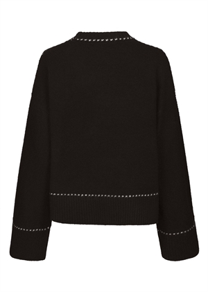 Roeme stitch strik Dark Brown Neo Noir